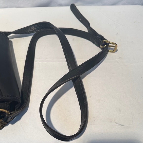 Coach vintage Black Leather Crossbody Bag - Picture 6 of 16